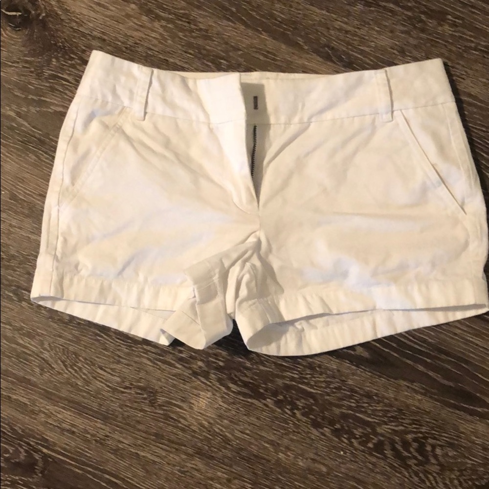 J crew chino short white